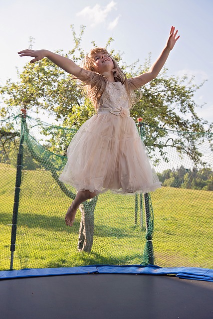 Bezpečná zábava na trampolíně